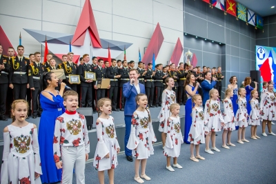 ПЕСНИ В ИСПОЛНЕНИИ КОНЦЕРТНОГО АНСАМБЛЯ ЦДРА ЗВУЧАЛИ НА МЕЖДУНАРОДНЫХ КАДЕТСКИХ ИГРАХ