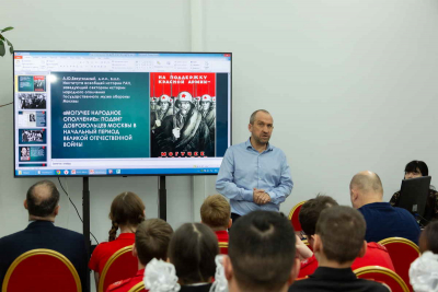 БИБЛИОТЕКА ЦДРА ПРОВЕЛА ТЕМАТИЧЕСКИЙ ЧАС &laquo;ZOV ПРЕДКОВ&raquo;
